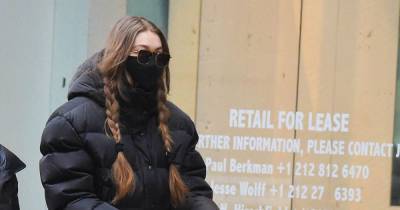 Gigi Hadid shows off incredible post-baby body as she's spotted out with her daughter in New York - www.ok.co.uk - New York - New York