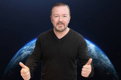 Ricky Gervais turns down chance to be first stand-up comic in space - nypost.com - Britain