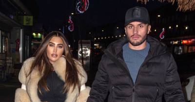 Lauren Goodger appears deep in thought with boyfriend Charles Drury after being branded a ‘halfwit’ by Piers Morgan - www.ok.co.uk - county Morgan
