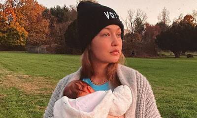 Gigi Hadid’s baby daughter steals the show in new family photo - hellomagazine.com