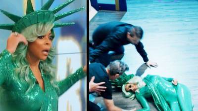 Wendy Williams' Lifetime Movie Recreates Her Viral On-Air Fainting Moment -- See the First Look (Exclusive) - www.etonline.com - New Jersey - city Asbury Park, state New Jersey