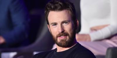 Chris Evans Reacts to Reports of Returning to Play Captain America - www.justjared.com