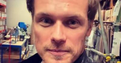 Sam Heughan says 'I'll have a word' to get GBX tune in new film with Celine Dion - www.dailyrecord.co.uk
