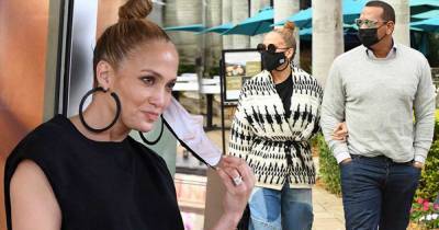 Jennifer Lopez stops by Sephora in Miami with A-Rod - www.msn.com - Miami