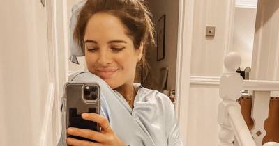 Binky Felstead shows off bump and says she and Max have chosen a name for their unborn baby boy - www.ok.co.uk - Chelsea