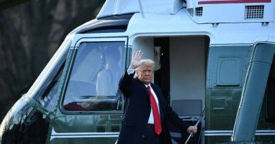 Donald Trump leaves White House for final time ahead of Joe Biden's inauguration - www.dailyrecord.co.uk - USA - Florida - state Maryland - county Andrews