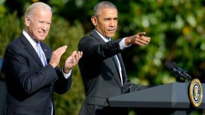 Barack Obama Congratulates Joe Biden in Sweet Inauguration Day Post - www.etonline.com - USA