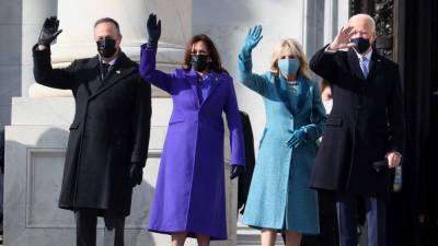 Joe Biden's Inauguration: Jill Biden, Michelle Obama and More Arrivals - www.etonline.com - USA