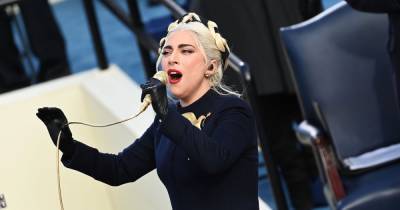 Lady Gaga Performs Powerful Rendition of the ‘Star Spangled Banner’ at Joe Biden’s Inauguration - www.usmagazine.com - Washington - county Banner