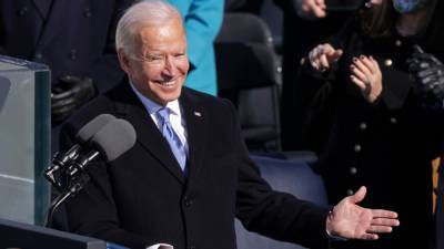Joe Biden's Inauguration Day: Eva Longoria, Mindy Kaling, Shonda Rhimes and More React - www.etonline.com - USA - Columbia