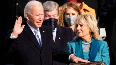 Joe Biden Shares Sweet Message to Wife Jill Biden Ahead of Inauguration - www.etonline.com - USA