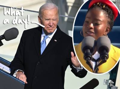 Missed Joe Biden's First Speech As President?! Watch The Inauguration Highlights HERE! - perezhilton.com - USA