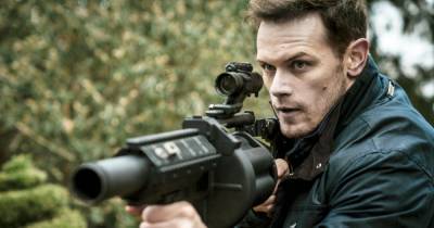 First look at Outlander’s Sam Heughan in action for new film SAS: Red Notice - www.dailyrecord.co.uk - Scotland - London - county Buckingham