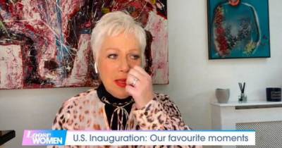 Denise Welch breaks down on Loose Women as Charlene White praises Kamala Harris in US inauguration - www.ok.co.uk - USA - county Harris