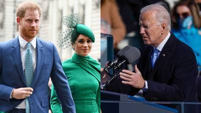 Meghan Markle Prince Harry Were ‘Emotional’ Watching Close Friend Joe Biden’s Inauguration - stylecaster.com - USA - California