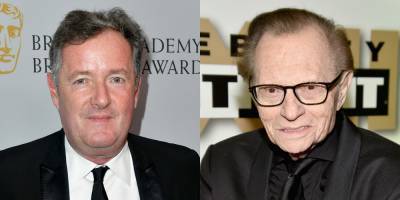 Piers Morgan Is Being Called Out for Insensitive Larry King Post - www.justjared.com