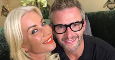 Denise Van Outen’s boyfriend dyes her hair for Dancing On Ice – and her celebrity friends are jealous of his skills - www.ok.co.uk
