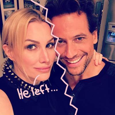 Titanic Star Ioan Gruffudd’s Wife Alice Evans Shockingly Reveals He’s Left Their Family After 13 Years Of Marriage - perezhilton.com
