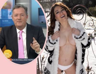 Elizabeth Hurley Claps Back With Most Unexpected Response After Piers Morgan Drags Her Topless Photo As 'Creepy' - perezhilton.com - county Power