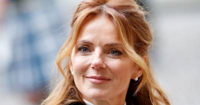 Geri Horner looks unrecognisable as she ditches trademark red hair for dark colour and ‘DIY’ fringe - www.ok.co.uk