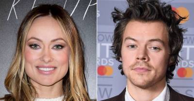 Olivia Wilde and Harry Styles Stunned in Chic Boho Gucci Ensembles Holding Hands at Wedding - www.usmagazine.com - New York - California