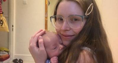 Harry Potter's Jessie Cave Reveals Three-Month-Old Son Is Hospitalized with COVID-19 - www.justjared.com - county Brown