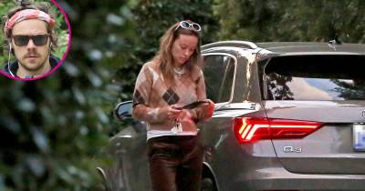 Harry Styles and Olivia Wilde Spotted Together at His L.A. Home After Attending Pal’s Wedding - www.usmagazine.com - Los Angeles - California