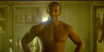 Anthony Mackie Is A Shirtless Cyborg In The Newest Trailer For Neflix's 'Outside The Wire' - www.justjared.com