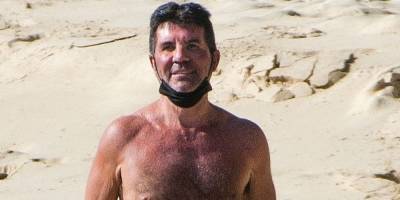 Simon Cowell Enjoys A Beach Day With Lauren Silverman in Barbados - www.justjared.com - Barbados