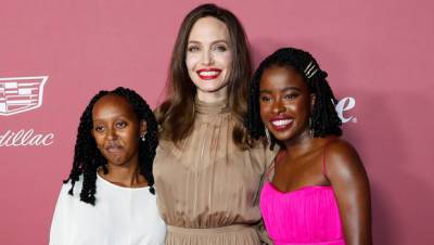 Angelina Jolie Proudly Introduces Daughter Zahara, 16, To Poet Amanda Gorman - hollywoodlife.com - Beverly Hills