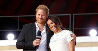 Meghan Markle giggles with Prince Harry over new nickname after reporter mishap - www.ok.co.uk - New York