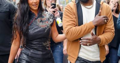 Kanye West Spotted With Kim Kardashian Before Her ‘Saturday Night Live’ Hosting Debut in New York City - www.usmagazine.com - New York