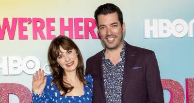 Zooey Deschanel & Jonathan Scott Couple Up for Season Two Premiere of 'We're Here' - www.justjared.com - city Culver City