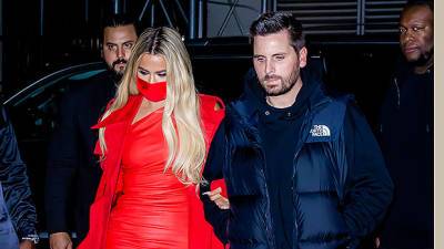 Khloe Kardashian Is Red Hot In Leather Mini Dress For ‘SNL’ After Party With Scott Disick – Photos - hollywoodlife.com - USA