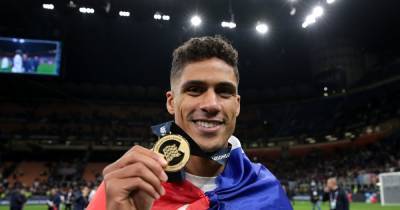 Raphael Varane reacts to France's Nations League win amid Man United injury scare - www.manchestereveningnews.co.uk - Spain - France - Manchester - city Milan