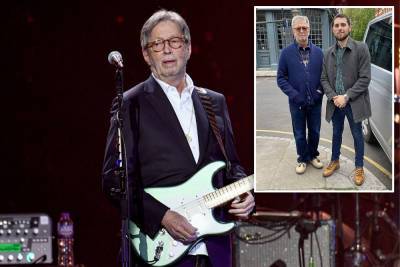 Eric Clapton donated $1,360 to anti-vax band Jam For Freedom - nypost.com - Britain