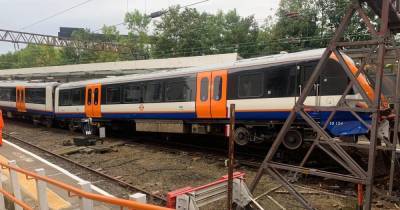 Two injured after train crashes through buffers at busy London station - www.manchestereveningnews.co.uk - city Enfield