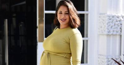 Love Island's Malin Andersson is glowing as she shows off baby bump in yellow dress - www.ok.co.uk - London