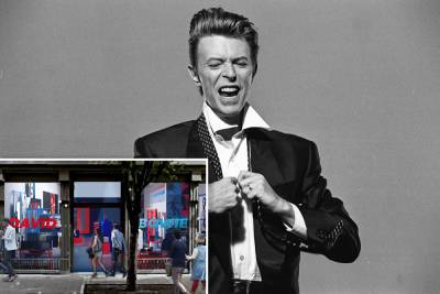 David Bowie’s yearlong 75th birthday bash includes NYC, London pop-ups - nypost.com - London - Manhattan