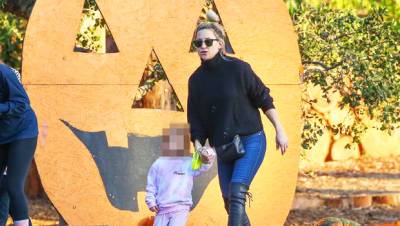 Kate Hudson Takes Her Adorable Family To Pumpkin Patch In Santa Monica — Photos - hollywoodlife.com - California
