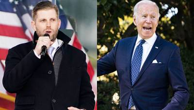 Eric Trump Mocked For Claiming Joe Biden Spends Too Much Time At His Personal Property - hollywoodlife.com