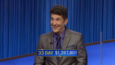 ‘Jeopardy!’ Champ Matt Amodio Takes No. 2 Spot on All-Time Wins List - variety.com