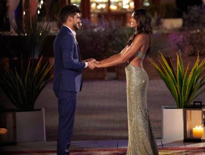 ‘The Bachelorette’: Contestant Is Given The Boot After Tayshia Adams And Kaitlyn Bristowe Find Playbook On Season 18 Premiere - etcanada.com