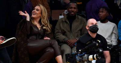 Adele watches LA Lakers courtside alongside boyfriend Rich Paul after launch of new single - www.msn.com - Los Angeles