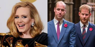 Adele Chooses Between Prince William & Prince Harry During Q&A! - www.justjared.com - Britain
