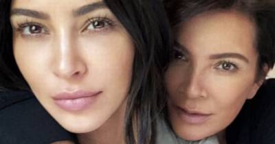 Kim Kardashian stuns in rare make-up free snap as mum Kris Jenner sends birthday wishes - www.ok.co.uk