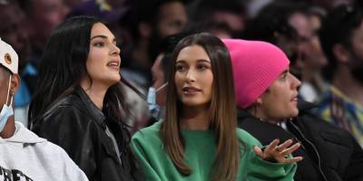 Kendall Jenner Sits Next To Hailey Bieber While Cheering On Boyfriend Devin Booker at Suns & Lakers Game in LA - www.justjared.com - Los Angeles - Los Angeles