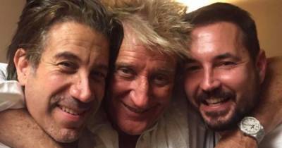 Martin Compston hangs out with Rod Stewart as Celtic fanatics meet up after Las Vegas gig - www.dailyrecord.co.uk - Las Vegas