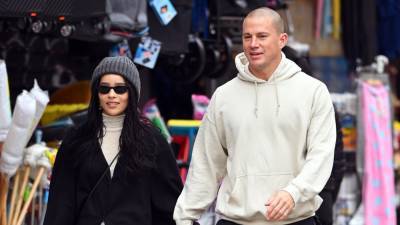 Channing Tatum and Zoë Kravitz Spotted Holding Hands During NYC Lunch Date: Pic! - www.etonline.com - New York