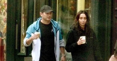Christine Lampard and husband Frank cut casual figures as they step out for coffee run - www.ok.co.uk